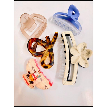 Fancy Hair Catcher Clips Pack of 5