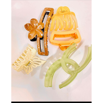 Fancy Hair Catcher Clips Pack of 5