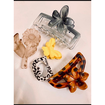Fancy Hair Catcher Clips Pack of 5