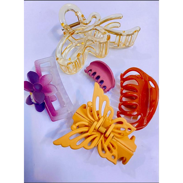 Fancy Hair Catcher Clips Pack of 5
