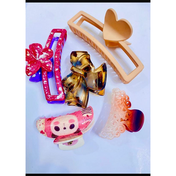 Fancy Hair Catcher Clips Pack of 5