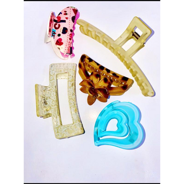 Fancy Hair Catcher Clips Pack of 5