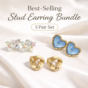 Ear Stud Bundle 3 Elegant Pieces 001