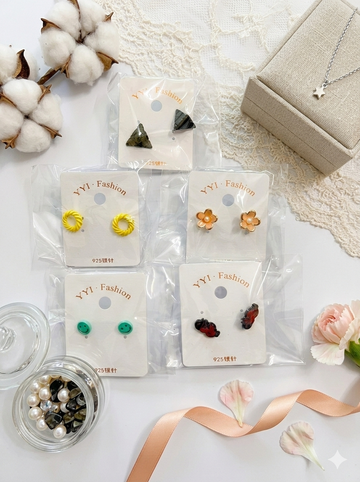 Everyday Cute Stud Earrings Set - 5 Pack